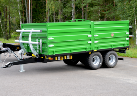 bale holders for grain trailer to use it as platform trailer