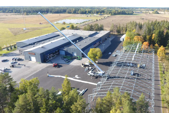 Palmse Trailer tractor trailer production