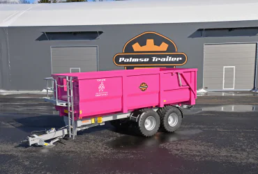 Palmse Trailer pink trailer for Cancer Foundation.